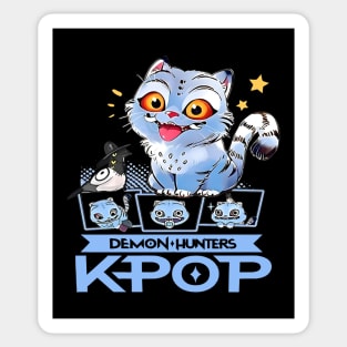 Demon Hunter Tiger Shirt, Derpy the Tiger And Bird Demon Hunter Tiger Tee, Kpop Saja Boys M4210 Sticker